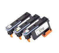 GSwReJ Cabezal de impresión Compatible para C9380A C9383A C9384A 72 para DesignJet T1120 T1120ps T1200 T1300 T1300PS T2300 Impresora de inyección de Tinta(1Set (3Color))