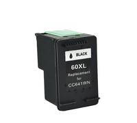 GSwReJ Cartucho de Tinta Negra magnética Compatible para 60 para Deskjet F2480 F2420 F4480 F4580 F4583 D2660 D2530 F4280 y Photosmart C4683