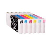 GSwReJ Cartuchos de Tinta compatibles llenos de Tinta de Tinte para Frontera S DX-100 Fuji DX100 200ml Cada uno en 6 Opciones de Color(T7813-Magenta)
