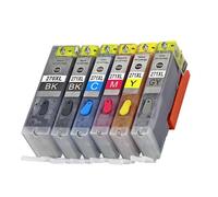 GSwReJ Cartuchos de Tinta compatibles PGI270 CLI271 para impresoras Que Incluyen MG7720 TS9020 TS8020 Recargable(1set)