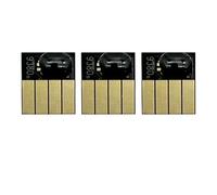 GSwReJ Chip de impresión de impresión Compatible para 72 Serie DesignJet Que Incluye T610 T620 T770 T790 T795 T1100 T1120 T1200 T1300 Modelos(1Set - 3 Pieces)