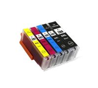 GSwReJ Compatible con los Modelos de Impresora TS9120 TS8120 TS6120 TS6220 TR8520 TR7520 PFI280 280 281 PGI-280 CLI-281 para número de Pieza PFI280 PGI-280 CLI-281.(Five-Color 1SET)