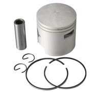 GSwReJ Juego de pistón y aro de pistón tamaño estándar 61N-11631 Compatible con Motor fueraborda de 2 Tiempos 25HP 30HP 61N-11631-00 689-11631-60 72MM