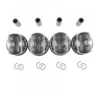 GSwReJ Piston y Anillo Conjunto CR 11: 1 84 mm 22 mm Números de Pieza 11258606461 11257594453 11257640168 Metal Compatible con 2. Modelos de Motor 0T 220im 320i 420i