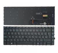GSwReJ Teclado Compatible con 840 G7 G8 745 G7 Canadiense francés CF Italiano IT Latin LA NE portátil con Puntero sin retroiluminación(Canadian FRENCH-01)