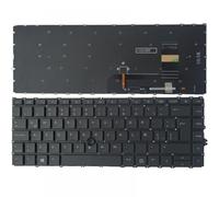 GSwReJ Teclado Compatible con 840 G7 G8 745 G7 Canadiense francés CF Italiano IT Latin LA NE portátil con Puntero sin retroiluminación(Latin)