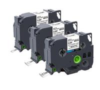 GSwReJ Tubo termorretráctil 3PK Hse211 Hse231 Compatible con Modelos de Impresora Hse-211 Hse-231 221 241 611 621 631 para número de Pieza Hse211 Hse231(3PK Hse-241)