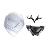 GSX R1000 Wandshield Wandscreen compatible con GSXS GSX S GSX-S 1000 GSXS1000 FITS 2016 2017 2018 2019 2020 2021 Modelos(Light Smoke)