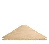 GSXLZ Pasillo De Boda Alfombra Camino de Mesa rústico de arpillera de Yute con Borde de Flecos for Bodas, Fiestas y decoración de Despedidas de Soltera.(Tassel A,6m,1m)