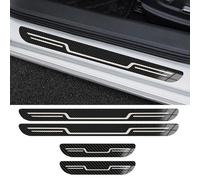 GSXOZCET 4 Piezas Pegatina para Umbral de Acero Inoxidable de Coche para Mercedes-Benz C-Class 2014-2023 Placas de protección del umbral de la Puerta Exterior del Coche,D