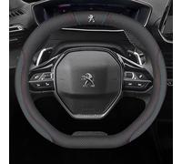 GSXOZCET Coche Volante Fundas, para Peugeot 3008 GT Line 2019-2021 Antideslizante Transpirable Duradera Cubierta del Volant Transpirable Cubre Accesorios,B