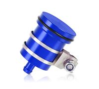 GSXR motocicleta universal Copa de aceite | Compatible con GSXR GSR SV 600 750 1000 depósito universal para líquido de freno y embrague resistente anti fuga color azul
