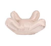 Gsycle Almohada Facial Suave, cómoda Almohada Antiarrugas de algodón, cojín para Cama de Masaje, cojín de relajación Facial, Soporte y Alivio del Dolor para Personas Que Duermen de Lado (Gold)