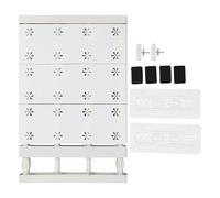 Gsycle Barra de Estante de tensión para Armario, Organizador de Armario de Estante Extensible, Separador Divisor en Capas escalable Ajustable para gabinete (Longitud 38-60 cm/15,0-23,6 Pulgadas)