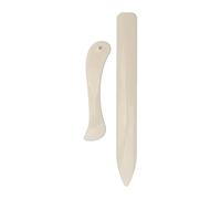 Gsycle Bone Folder, Hand Made Scrapbook Card Tool Crease Origami Scratch Knife Folding Tool Bookbinding Tools for Crafts Card Making and Office Supplies