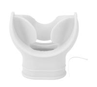 Gsycle Boquilla reguladora de Buceo, Boquilla Universal de Silicona para Snorkel, Accesorios de Buceo de Repuesto Comfort Bite para la mayoría de los reguladores estándar (Blanca)