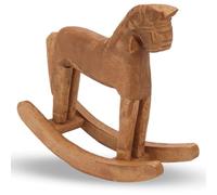 Gsycle Caballo Balancín De Madera, Figuras De Caballos, Artesanías De Caballos De Madera Vintage, Figuras Artísticas, Decoración De Caballo Balancín para El Hogar, Dormitorio, Oficina