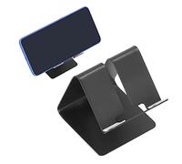 Gsycle Cell Phone Stand for Desk, Aluminum Alloy Portable Mobile Stand Portable Tablet Holder for All Smart Phones (Black)