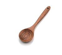 Gsycle Cuchara Ranurada De Madera, Cuchara Coladora De Madera, Cuchara Coladora, Cuchara De Madero, Cucharas Para Agitar, Cucharas Grandes Cucharón De Madera Para Sopa Para Servir Para Cocina
