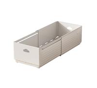 Gsycle Expandable Storage Drawers, Single Layer Stackable Pull Out Storage Drawers Food Containers For Kitchen Bathroom Office (small)