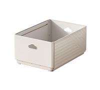 Gsycle Expandable Storage Drawers, Single Layer Stackable Pull Out Storage Drawers Food Containers For Kitchen Bathroom Office (large)