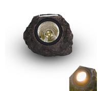 Gsycle Luces Solares De Roca Para Exteriores, Luz Solar Piedras Luces LED De Seguridad Con Energía Solar, Lámpara De Jardín, Lámpara De Piedra De Imitación, Decoraciones De Césped Para Caminos, Aceras