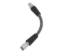 Gsycle Manguera reguladora de Alta presión para Buceo, Manguera Profesional Alta presión Buceo Tejida con Fibra de Carbono, Rosca 7/16-20UNF para Calibre H P, Flexible y Resistente (15cm)