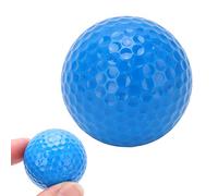 Gsycle Pelota flotante golf de 2, práctica agua insumergible para rango agua 332 hoyuelos Diseño túnel viento Deportes al aire de larga distancia Pelota flotante entrenamiento golf (Azul)