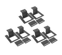 Gsycle Tope Deslizante para colchón de 6 uds, Pinza de colchón Antideslizante Gruesa Ajustable Debajo del Bloqueador de Cama para Marco de Cama