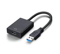 Gsycle USB to HDMI adapters, USB 3.0 to HDMI 1080P Converter Plug and Play High Definition Multimedia Interface Cable for PC Laptop Projector HDTV Monitor External Display