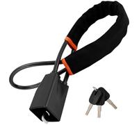 GSYDMHLKP Antirrobo Coche Bloqueo Volante para Volvo EX30 S40 S60 S90 XC40 XC60 EX30 EX90 XC70 XC90 V40 V60 V90 S80 S80L Dispositivo antirrobo Alta Visibilidad Bloqueo Volante Barra Bloqueo antirrobo