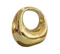 GSYPS Bolso de mano de acrílico con asa superior de luna, elegante bolso de mármol para boda, cóctel y fiesta, B-Oro
