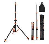 GSYXERGILES Trípode de luz de fotografía resistente, soporte de estudio plegable portátil para transmisión en vivo, anillo de luz, monolight, 52.3 x 10.6 x 3.5 pulgadas CS035 nuevo