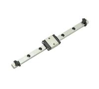 GSZCCZS 440c Guía de guía Lineal de Acero Inoxidable MGN7 Guía Lineal con carruajes C/H (SS-MGN7-1C-200 mm)