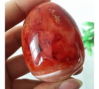 GSZCCZS Agate Reda DE Pala Red Red Chakra Chakra ENERGÍA Espiritual MEDITACIÓN Cristal Cristal Ornamento, A8 168G
