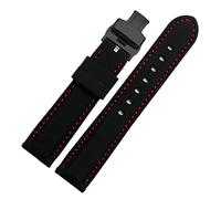 GSZCCZS Banda de reloj de silicona para GT2 007 BM8475 Relojes Correos Accesorios Sports Sports Sportband de 20 mm 22 mm Correos impermeables negros