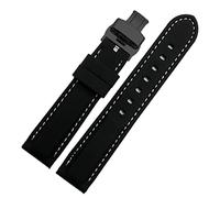 GSZCCZS Banda de reloj de silicona para GT2 007 BM8475 Relojes Correos Accesorios Sports Sports Sportband de 20 mm 22 mm Correos impermeables negros