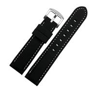 GSZCCZS Banda de reloj de silicona para GT2 007 BM8475 Relojes Correos Accesorios Sports Sports Sportband de 20 mm 22 mm Correos impermeables negros
