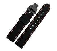 GSZCCZS Banda de reloj de silicona para GT2 007 BM8475 Relojes Correos Accesorios Sports Sports Sportband de 20 mm 22 mm Correos impermeables negros