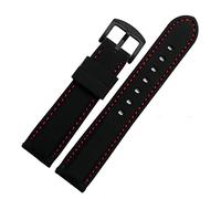 GSZCCZS Banda de reloj de silicona para GT2 007 BM8475 Relojes Correos Accesorios Sports Sports Sportband de 20 mm 22 mm Correos impermeables negros