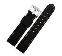 GSZCCZS Banda de reloj de silicona para GT2 007 BM8475 Relojes Correos Accesorios Sports Sports Sportband de 20 mm 22 mm Correos impermeables negros