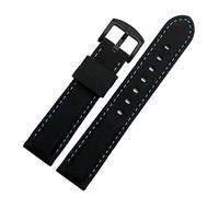 GSZCCZS Banda de reloj de silicona para GT2 007 BM8475 Relojes Correos Accesorios Sports Sports Sportband de 20 mm 22 mm Correos impermeables negros