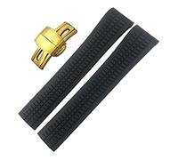 GSZCCZS Banda de vigilancia de goma de 21 mm para Patek Aquanaut Philippe para PP 5164A 5167A Pulseros de correa de reloj de silicona impermeable