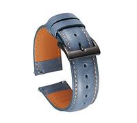 GSZCCZS Corcha de cuero Damas Accesorios para hombres Hebilla sólida Correa de cuero de hebilla de acero inoxidable (D, 20 mm)