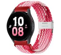 GSZCCZS Correa de 20 mm de 22 mm para Galaxy Watch 6 5 4 Band 40/44 mm 5Pro Active 2 Gear S3 Pulsera elástica trenzada para GT2/3/4Pro/5 Bandas de reloj