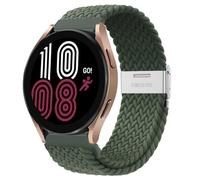 GSZCCZS Correa de 20 mm de 22 mm para Galaxy Watch 6 5 4 Band 40/44 mm 5Pro Active 2 Gear S3 Pulsera elástica trenzada para GT2/3/4Pro/5 Bandas de reloj