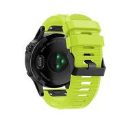 GSZCCZS Correa de reloj de 26 mm para Fenix 5x Plus 6x Pro 3 3hr Soft Silicone Release rápida Releance Smartwatch Wnist Bracelet Bank Band
