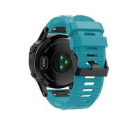 GSZCCZS Correa de reloj de 26 mm para Fenix 5x Plus 6x Pro 3 3hr Soft Silicone Release rápida Releance Smartwatch Wnist Bracelet Bank Band