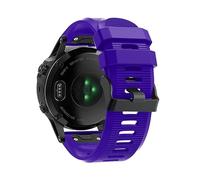 GSZCCZS Correa de reloj de 26 mm para Fenix 5x Plus 6x Pro 3 3hr Soft Silicone Release rápida Releance Smartwatch Wnist Bracelet Bank Band