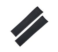 GSZCCZS Correa de Reloj de Silicona de Goma para Master Conquest HydroConquest L3, Correa de Reloj Resistente al Agua de 21mm